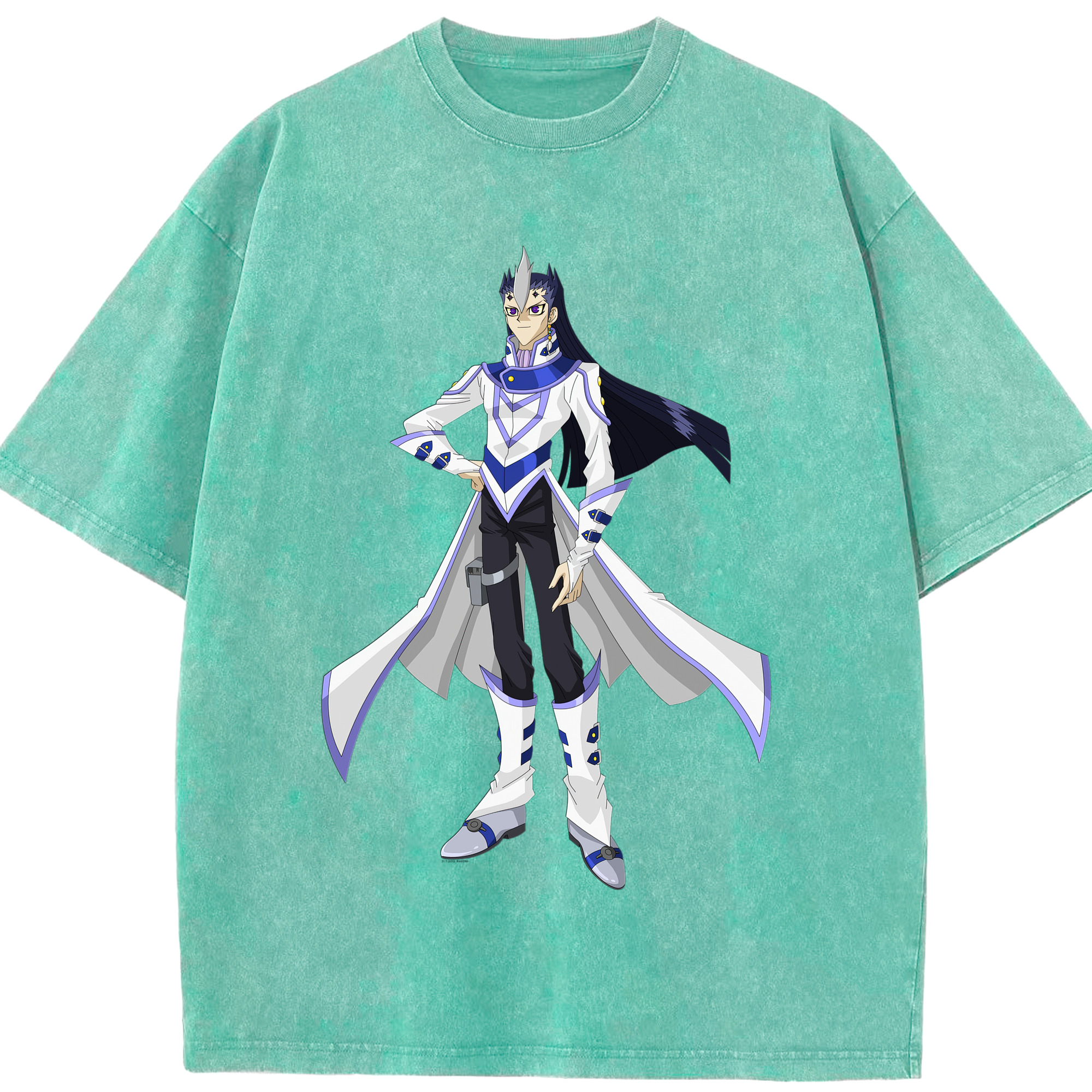 （画像用） 遊☆戯☆王 Yu-Gi-Oh! 綿100% ヴィンテージ風 半袖Tシャツ（フロントプリント）